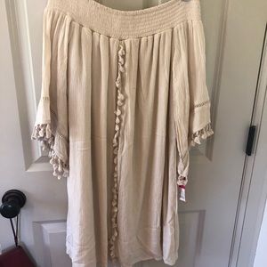 Off the shoulder dress